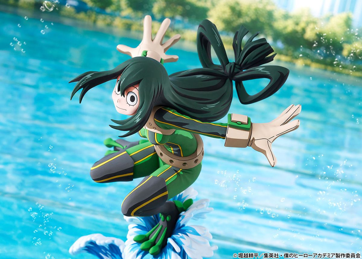 My Hero Academia Palette Masters Figure - Tsuyu Asui Hero Suit 2D Ver.