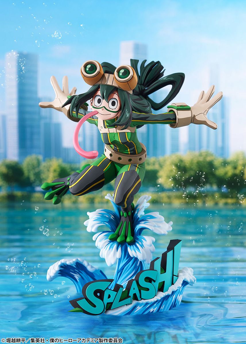 My Hero Academia Palette Masters Figure - Tsuyu Asui Hero Suit 2D Ver.