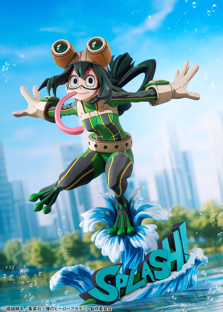 My Hero Academia Palette Masters Figure - Tsuyu Asui Hero Suit 2D Ver.