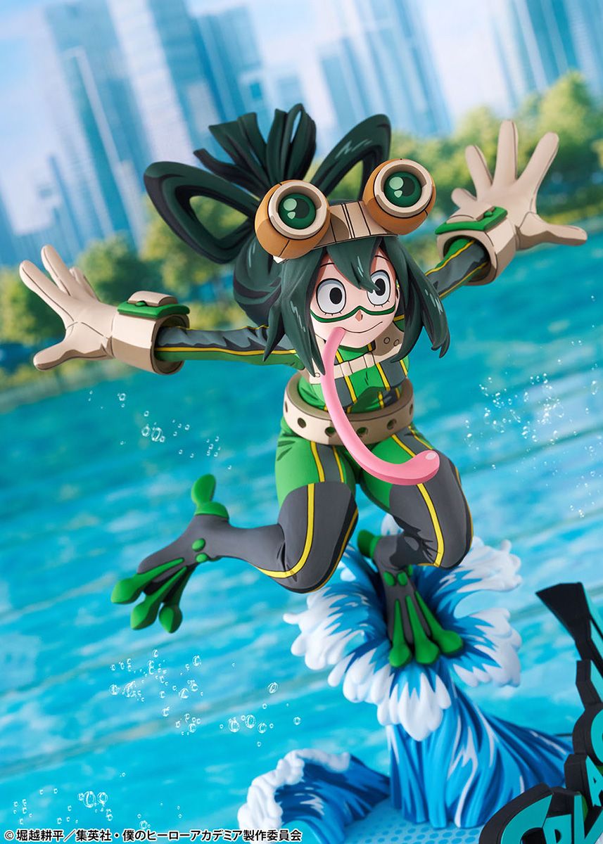 My Hero Academia Palette Masters Figure - Tsuyu Asui Hero Suit 2D Ver.
