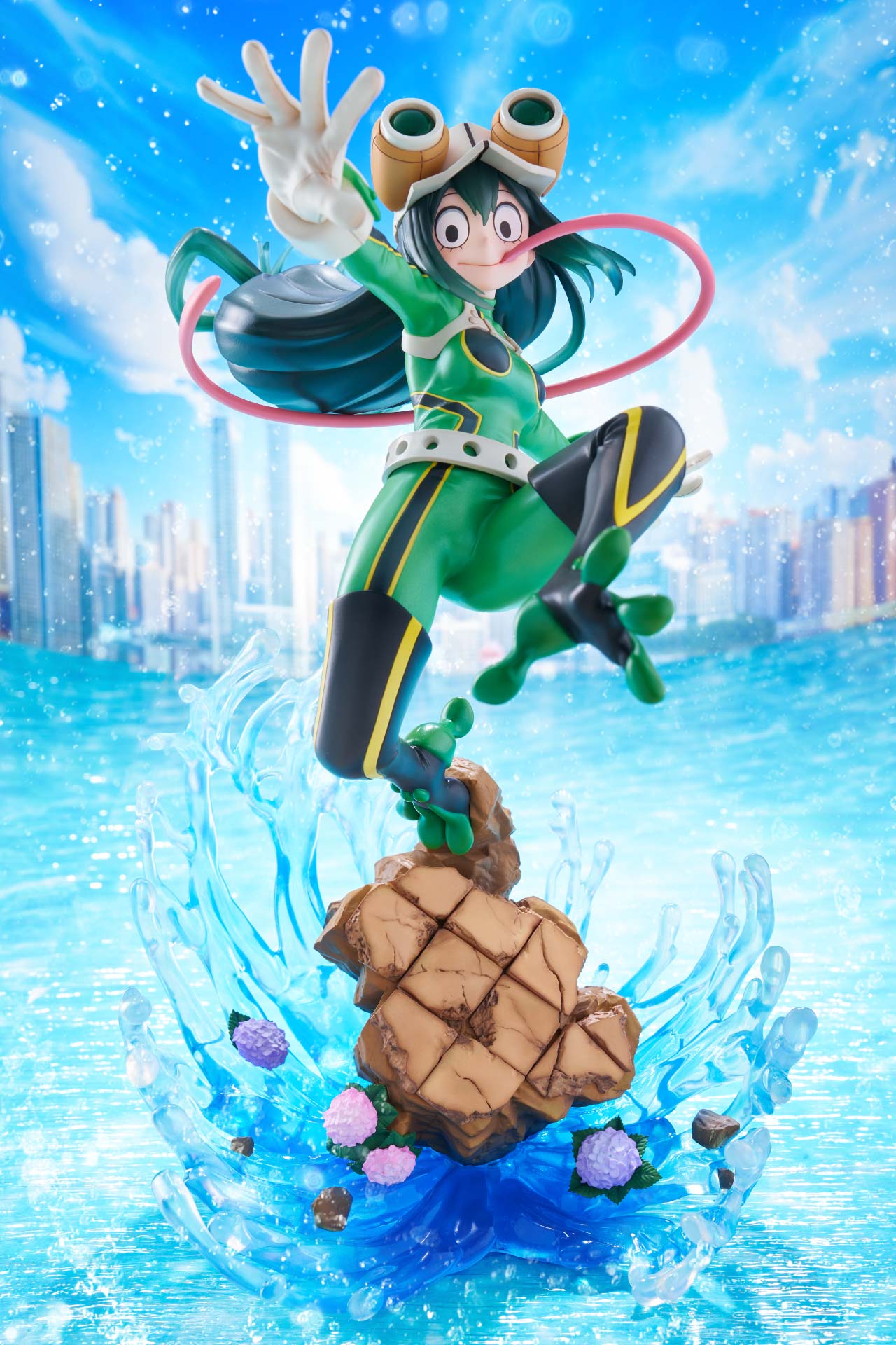 My Hero Academia Spiritale Figure - Tsuyu Asui Frog 1/7 Scale Figure