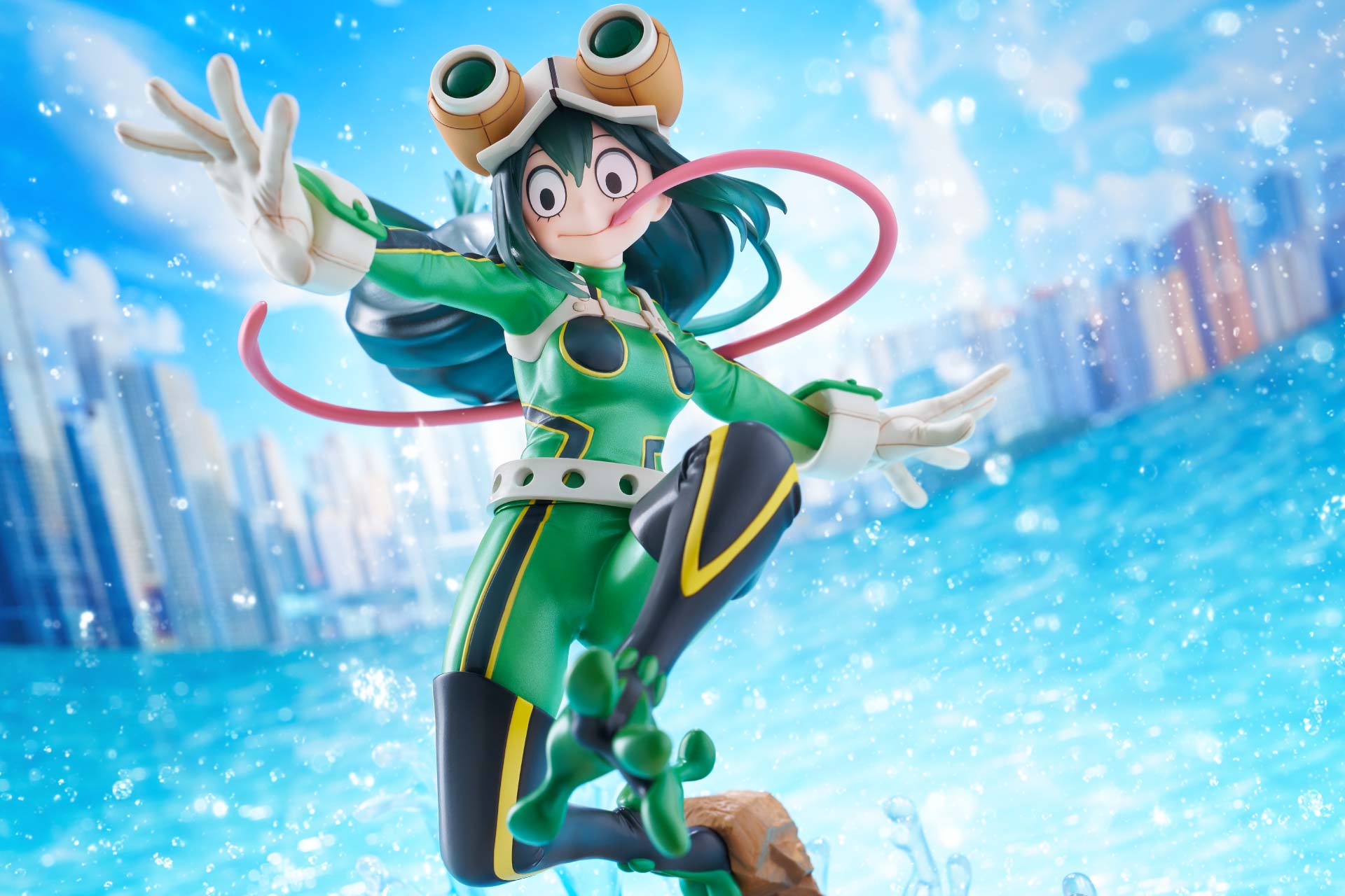 My Hero Academia Spiritale Figure - Tsuyu Asui Frog 1/7 Scale Figure