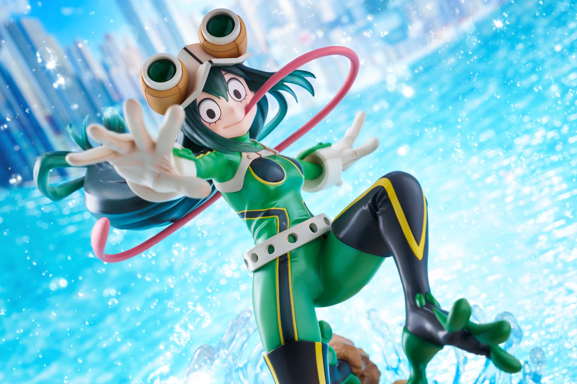 My Hero Academia Spiritale Figure - Tsuyu Asui Frog 1/7 Scale Figure