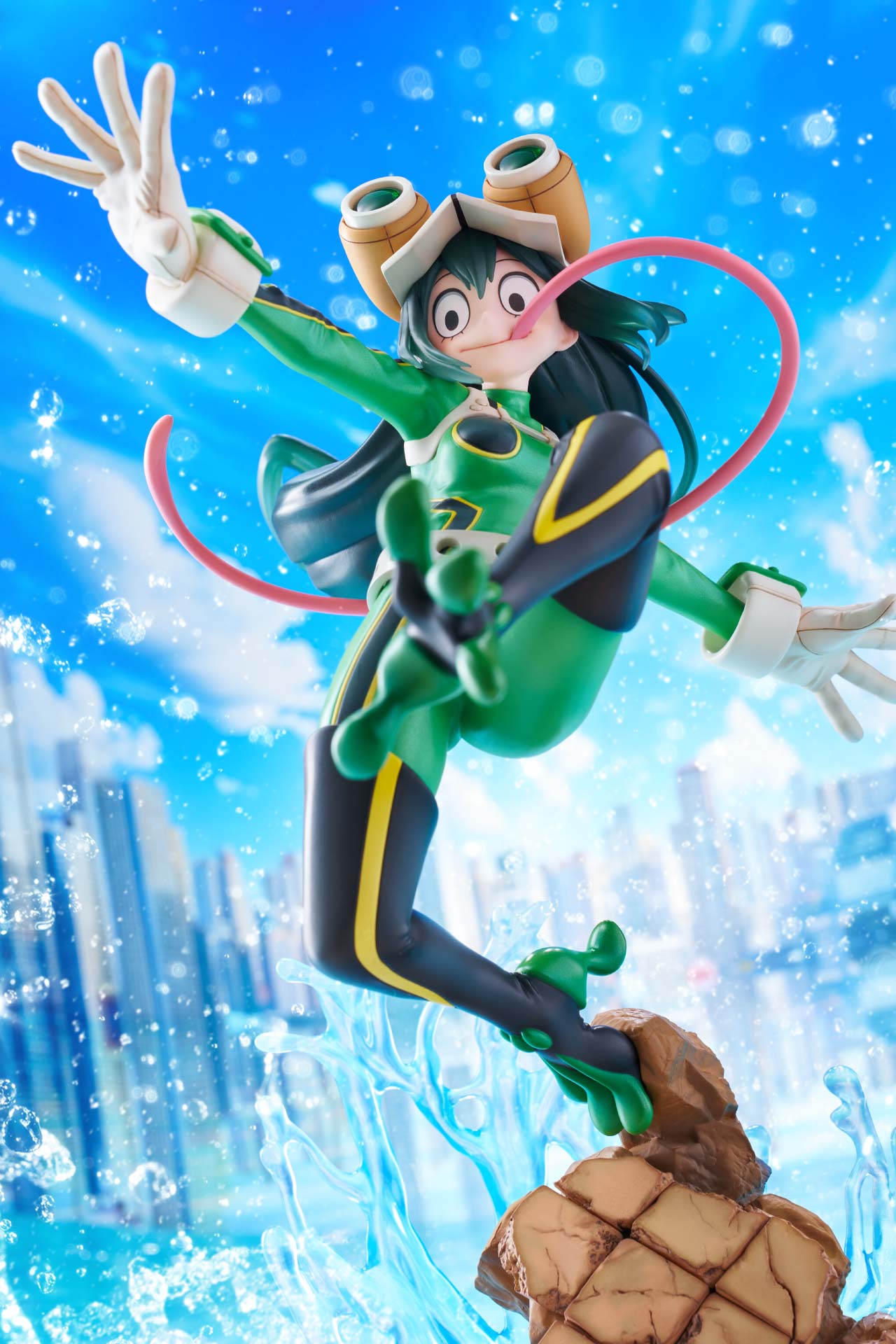 My Hero Academia Spiritale Figure - Tsuyu Asui Frog 1/7 Scale Figure
