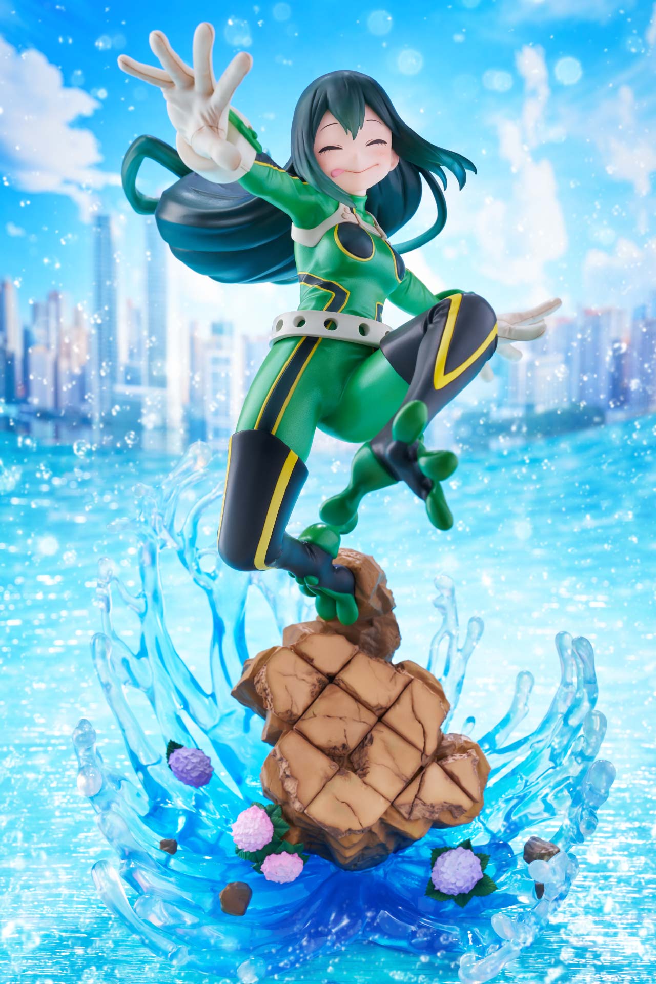 My Hero Academia Spiritale Figure - Tsuyu Asui Frog 1/7 Scale Figure