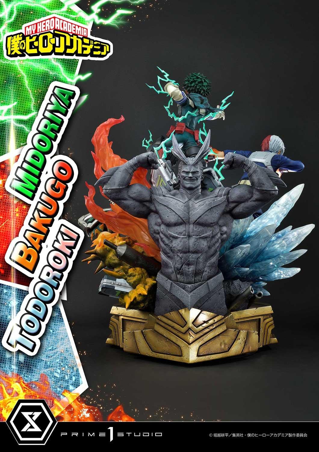 My Hero Academia Ultimate Premium Masterline - Izuku Midoriya Katsuki Bakugo and Shoto Todoroki DX Bonus Edition