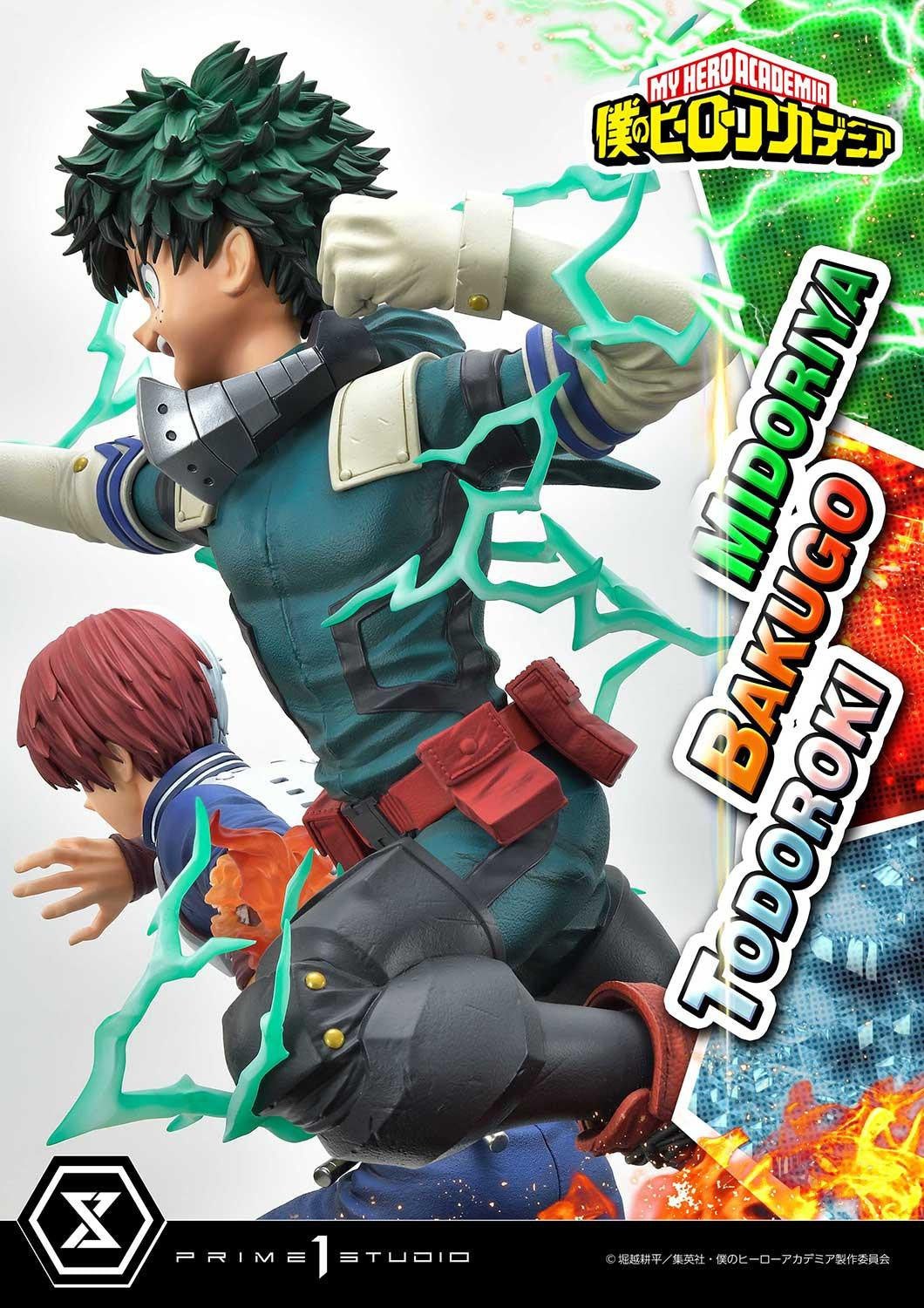 My Hero Academia Ultimate Premium Masterline - Izuku Midoriya Katsuki Bakugo and Shoto Todoroki DX Bonus Edition