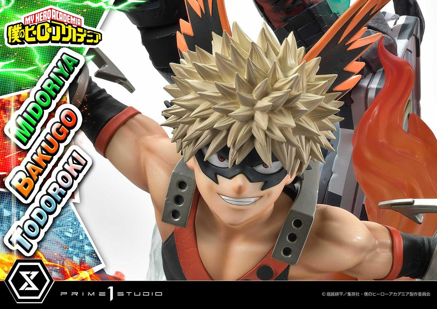 My Hero Academia Ultimate Premium Masterline - Izuku Midoriya Katsuki Bakugo and Shoto Todoroki DX Bonus Edition