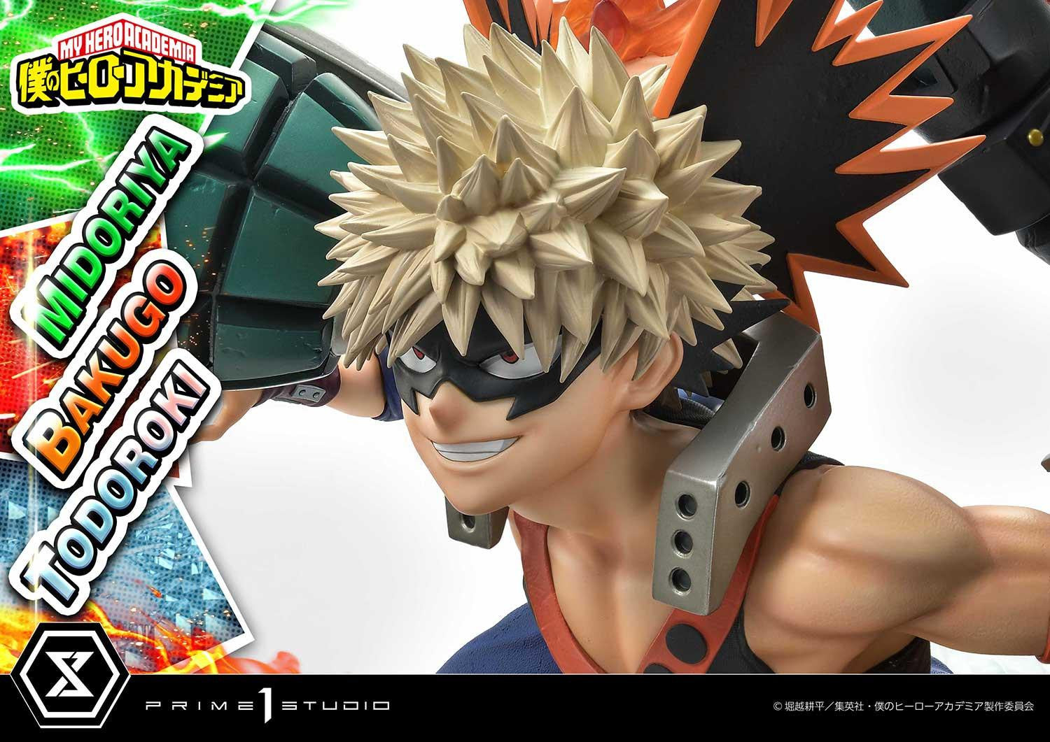 My Hero Academia Ultimate Premium Masterline - Izuku Midoriya Katsuki Bakugo and Shoto Todoroki DX Bonus Edition