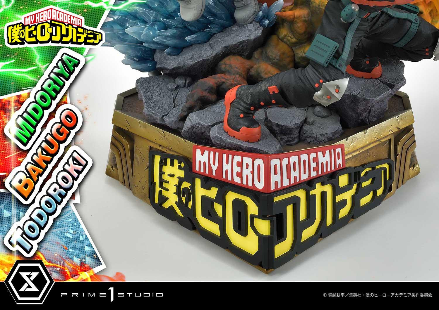 My Hero Academia Ultimate Premium Masterline - Izuku Midoriya Katsuki Bakugo and Shoto Todoroki DX Bonus Edition