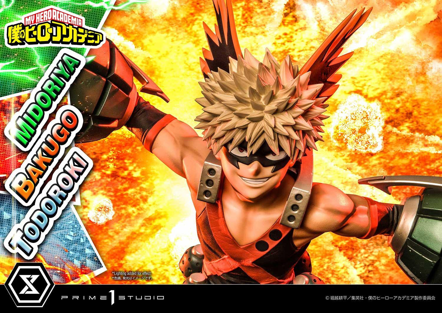 My Hero Academia Ultimate Premium Masterline - Izuku Midoriya Katsuki Bakugo and Shoto Todoroki DX Bonus Edition