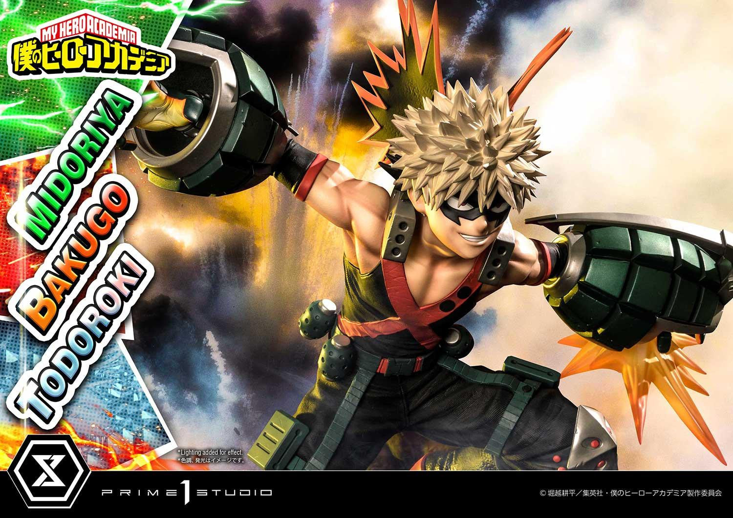 My Hero Academia Ultimate Premium Masterline - Izuku Midoriya Katsuki Bakugo and Shoto Todoroki DX Bonus Edition