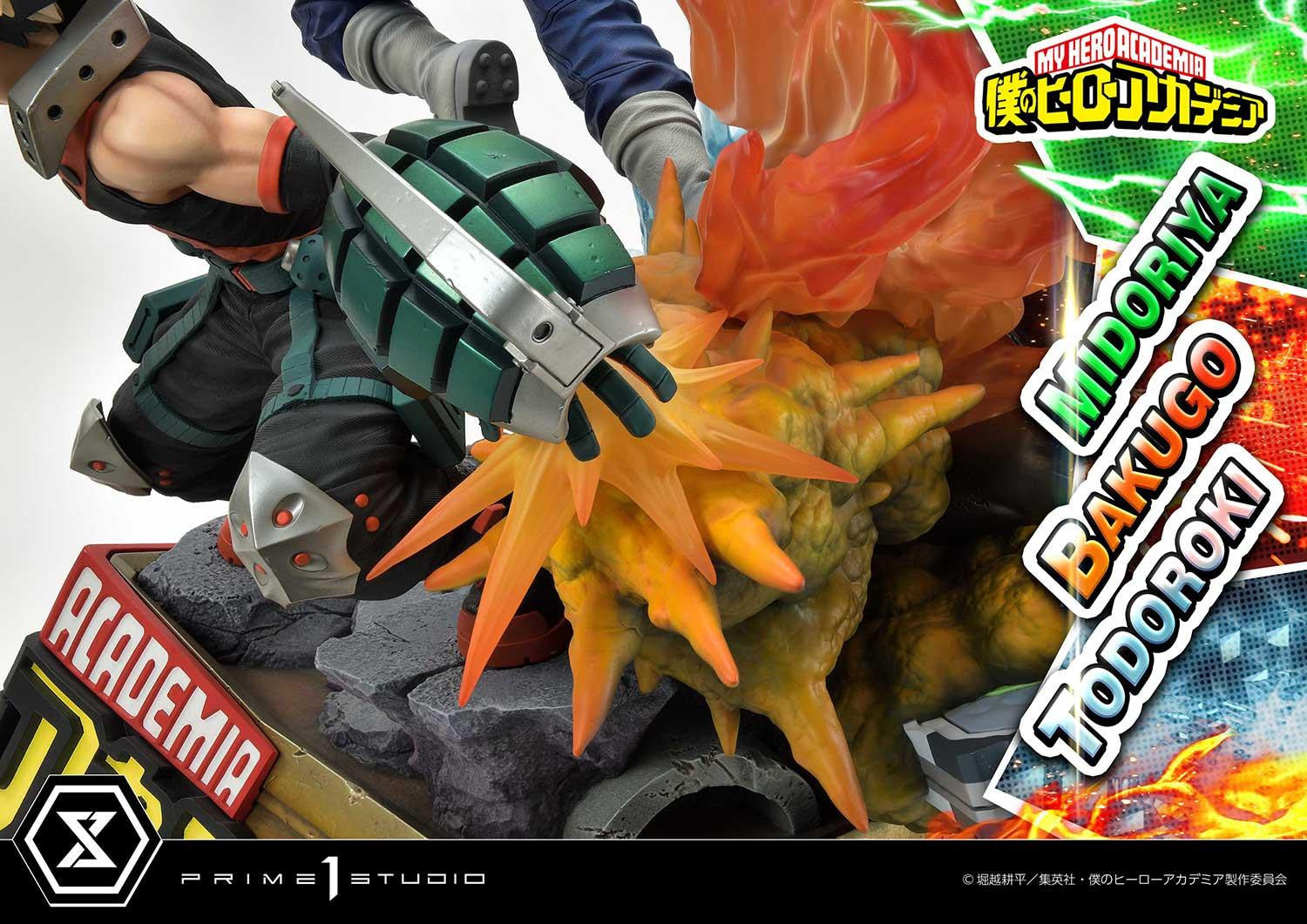 My Hero Academia Ultimate Premium Masterline - Izuku Midoriya Katsuki Bakugo and Shoto Todoroki DX Bonus Edition