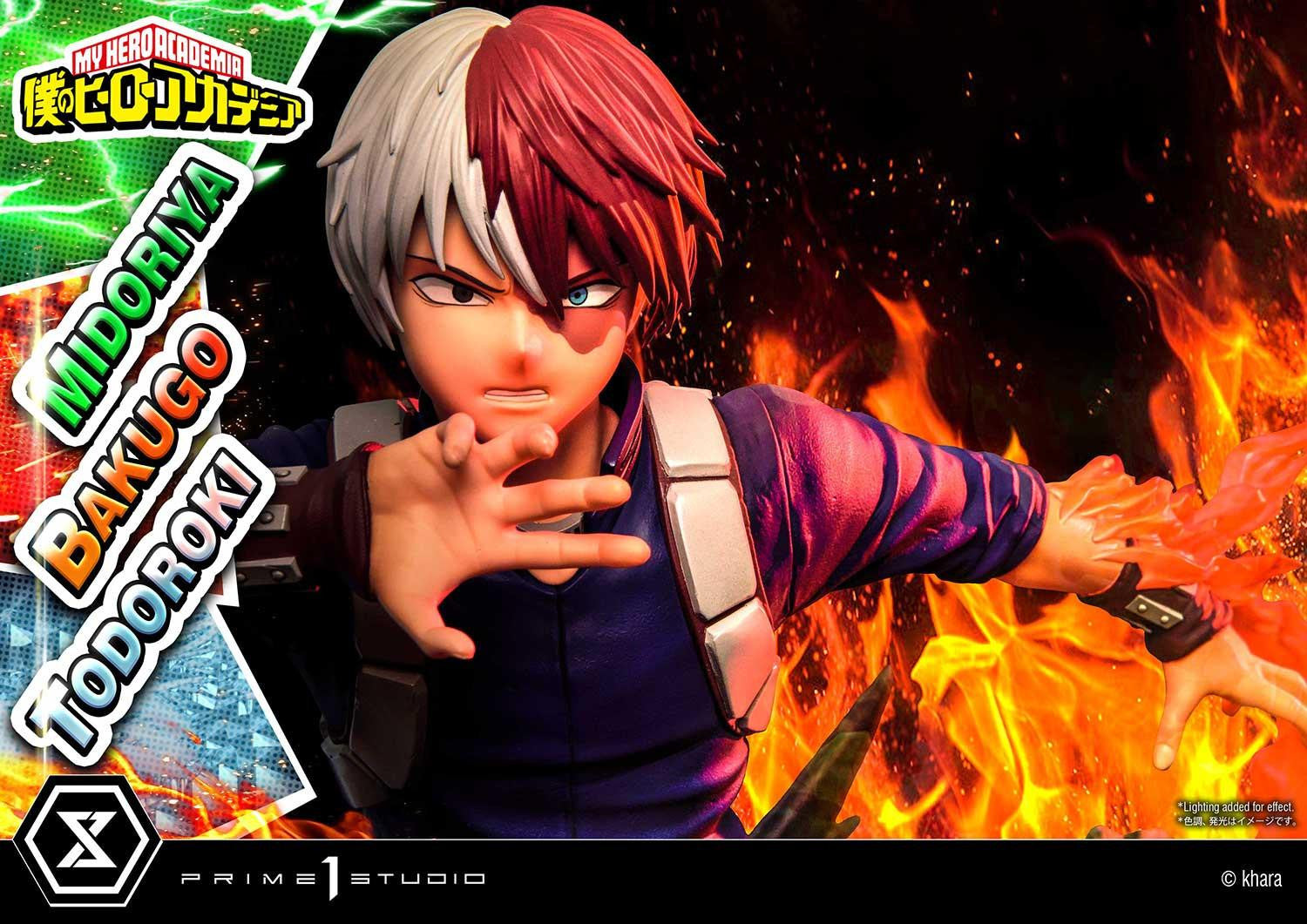 My Hero Academia Ultimate Premium Masterline - Izuku Midoriya Katsuki Bakugo and Shoto Todoroki DX Bonus Edition
