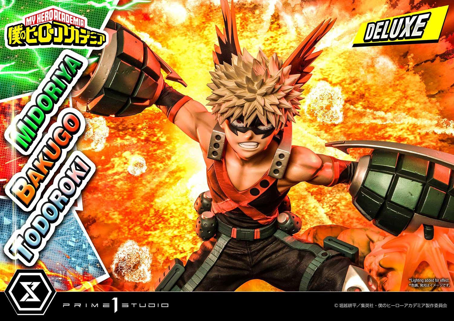 My Hero Academia Ultimate Premium Masterline - Izuku Midoriya Katsuki Bakugo and Shoto Todoroki DX Bonus Edition