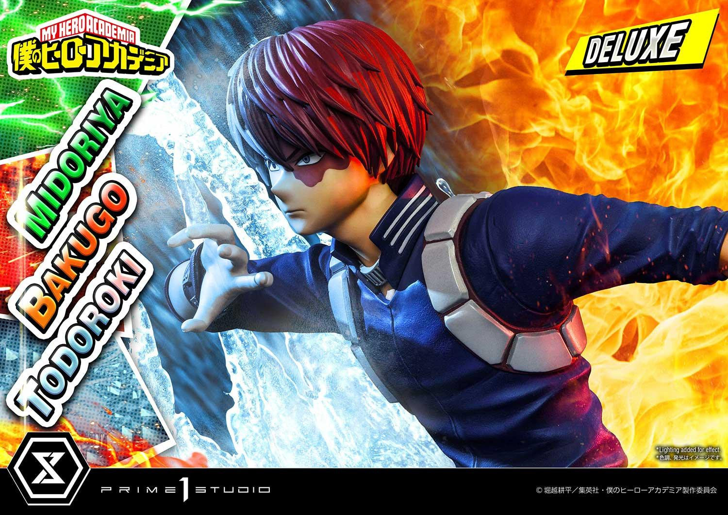 My Hero Academia Ultimate Premium Masterline - Izuku Midoriya Katsuki Bakugo and Shoto Todoroki DX Bonus Edition