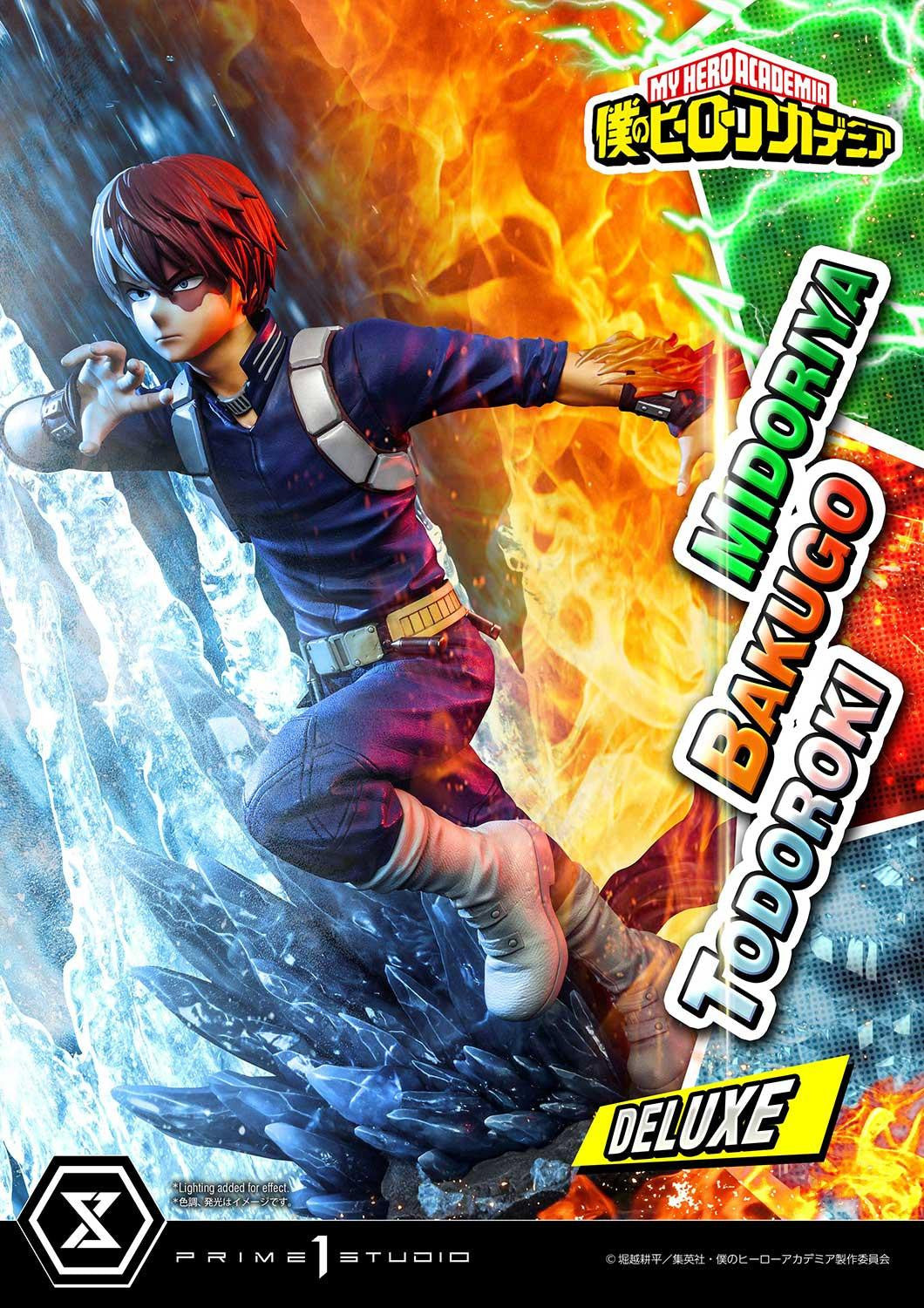My Hero Academia Ultimate Premium Masterline - Izuku Midoriya Katsuki Bakugo and Shoto Todoroki DX Bonus Edition