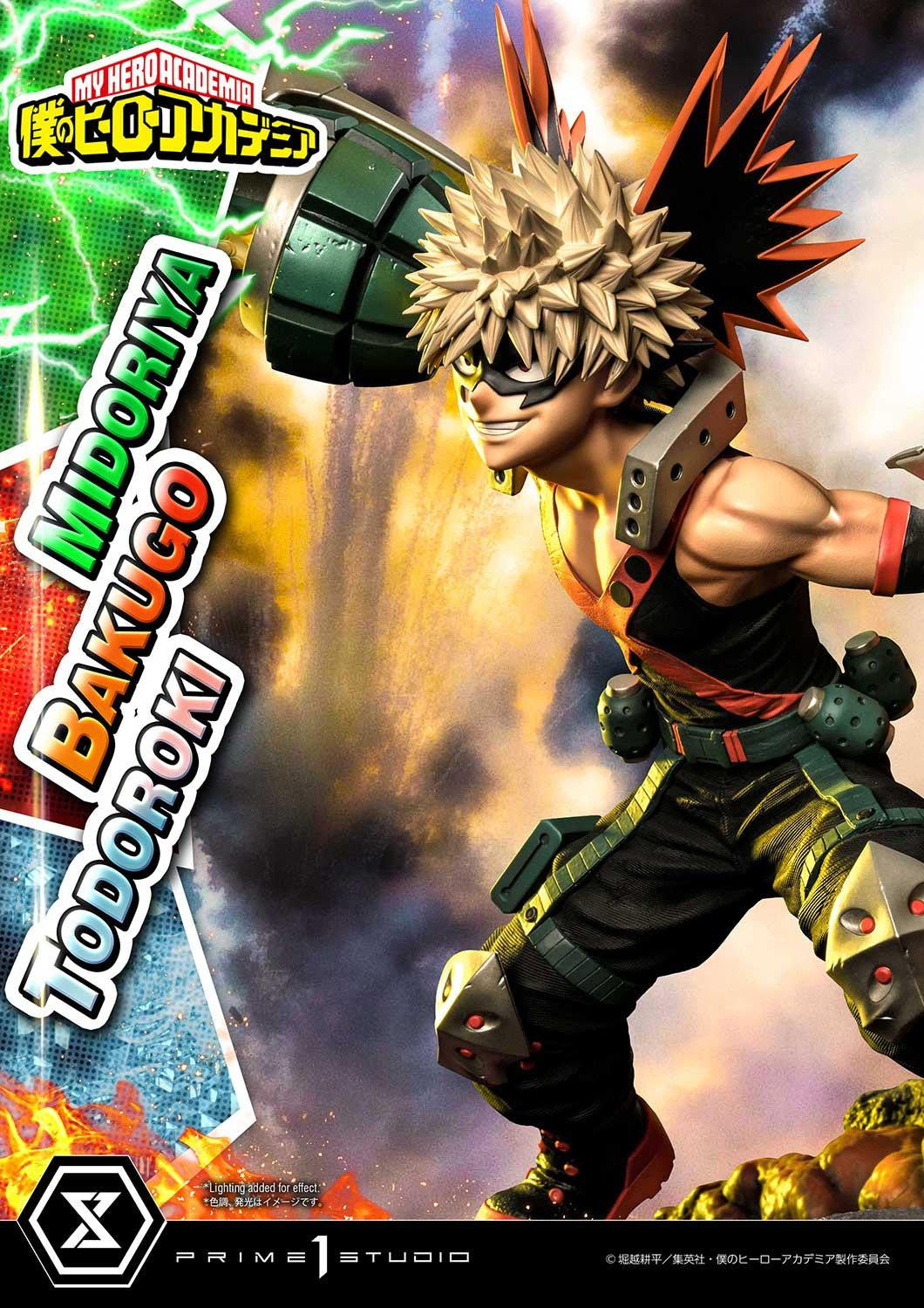 My Hero Academia Ultimate Premium Masterline - Izuku Midoriya Katsuki Bakugo and Shoto Todoroki DX Bonus Edition