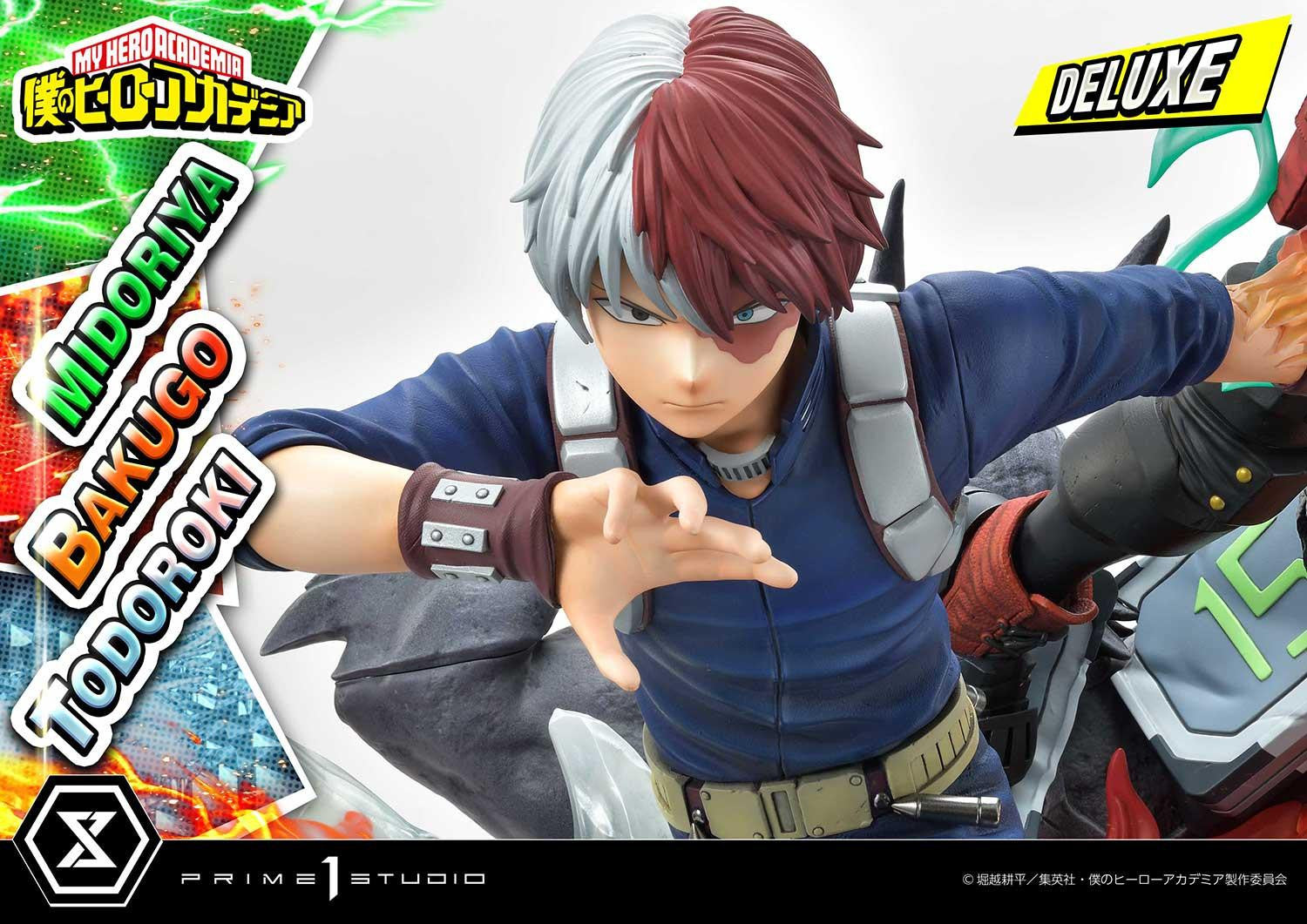 My Hero Academia Ultimate Premium Masterline - Izuku Midoriya Katsuki Bakugo and Shoto Todoroki DX Bonus Edition
