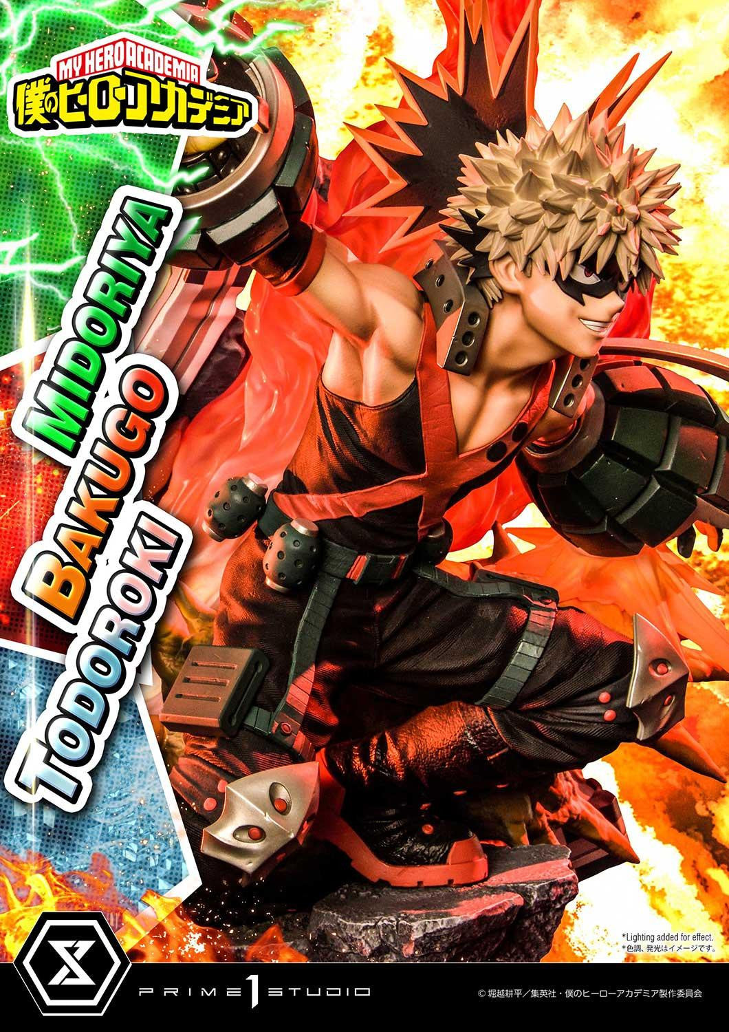 My Hero Academia Ultimate Premium Masterline - Izuku Midoriya Katsuki Bakugo and Shoto Todoroki DX Bonus Edition