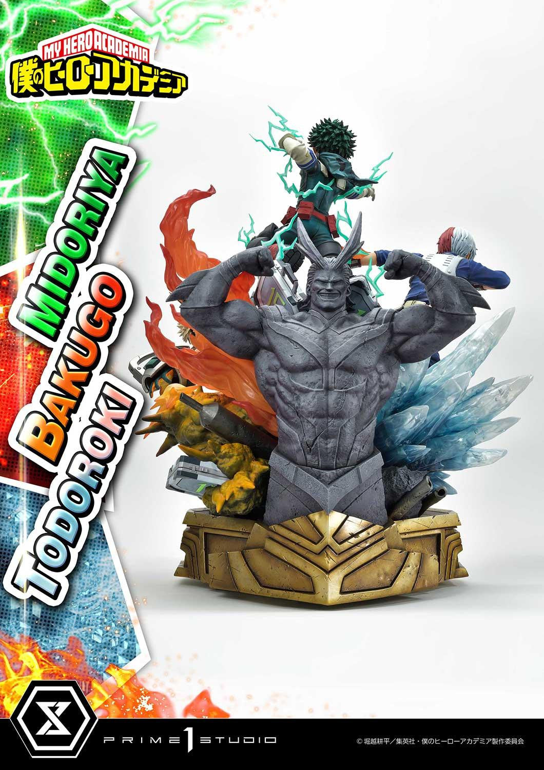 My Hero Academia Ultimate Premium Masterline - Izuku Midoriya Katsuki Bakugo and Shoto Todoroki DX Bonus Edition
