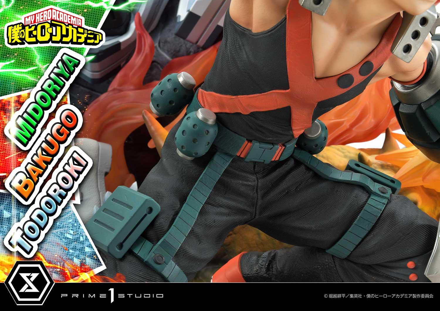 My Hero Academia Ultimate Premium Masterline - Izuku Midoriya Katsuki Bakugo and Shoto Todoroki DX Bonus Edition