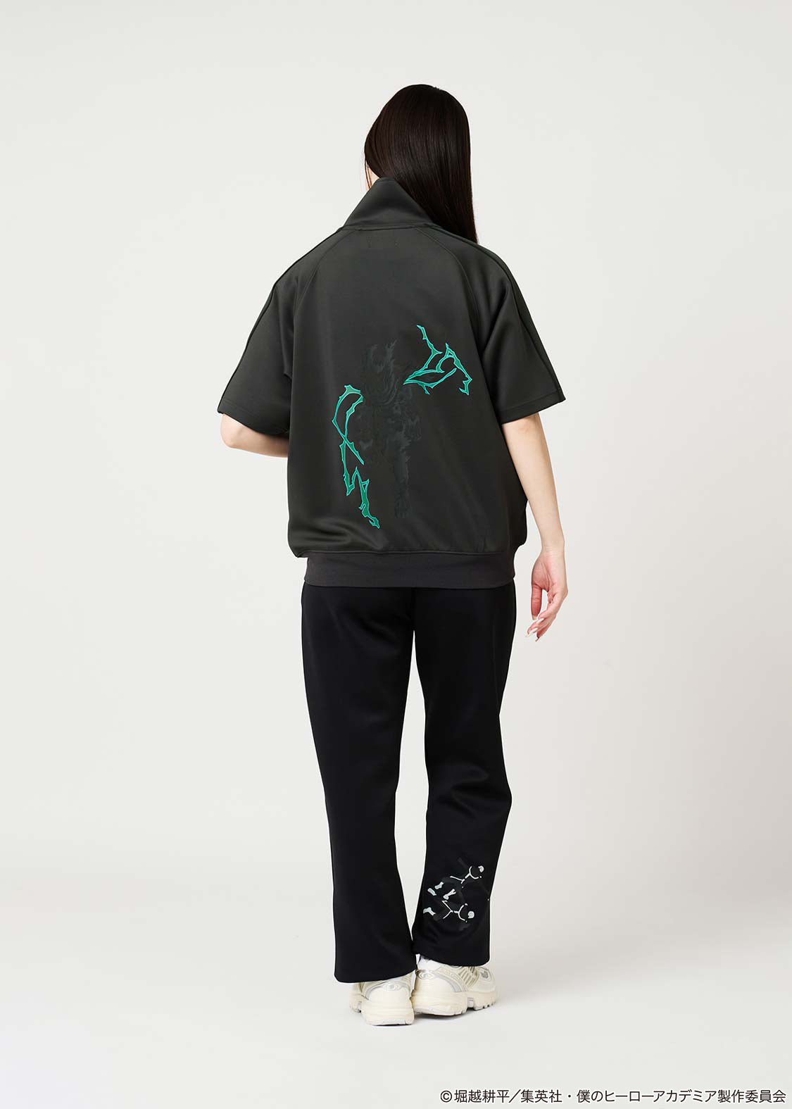 My Hero Academia X Graniph Fashion Collection - A Young Woman's Declaration Short-Sleeved Track Jacket
