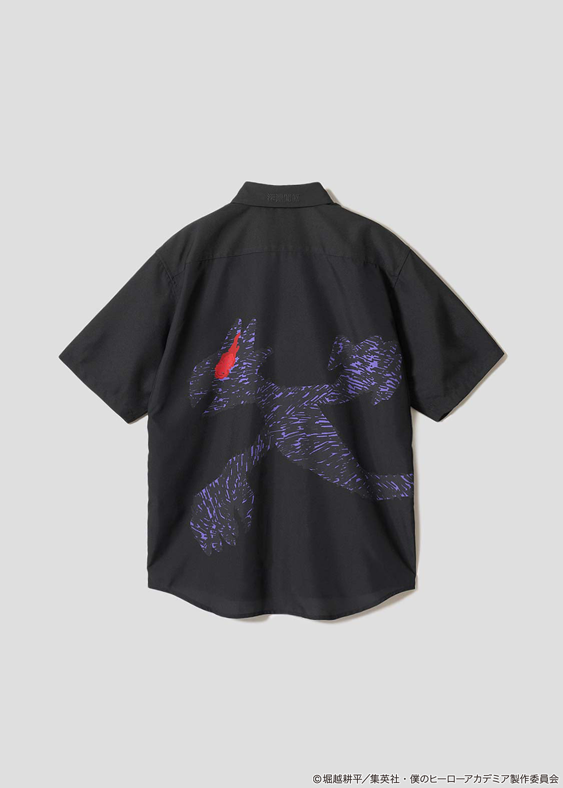 My Hero Academia X Graniph Fashion Collection - Black Abyss Loose Fit Short Sleeve Shirt