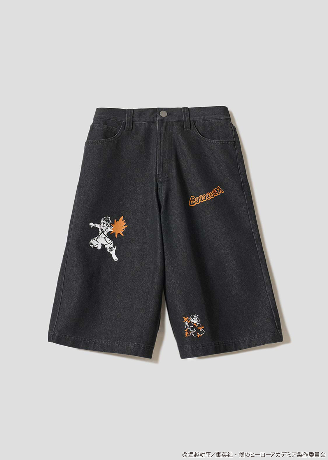 My Hero Academia X Graniph Fashion Collection - Great Explosion Murder God Dynamight Denim Half Pants