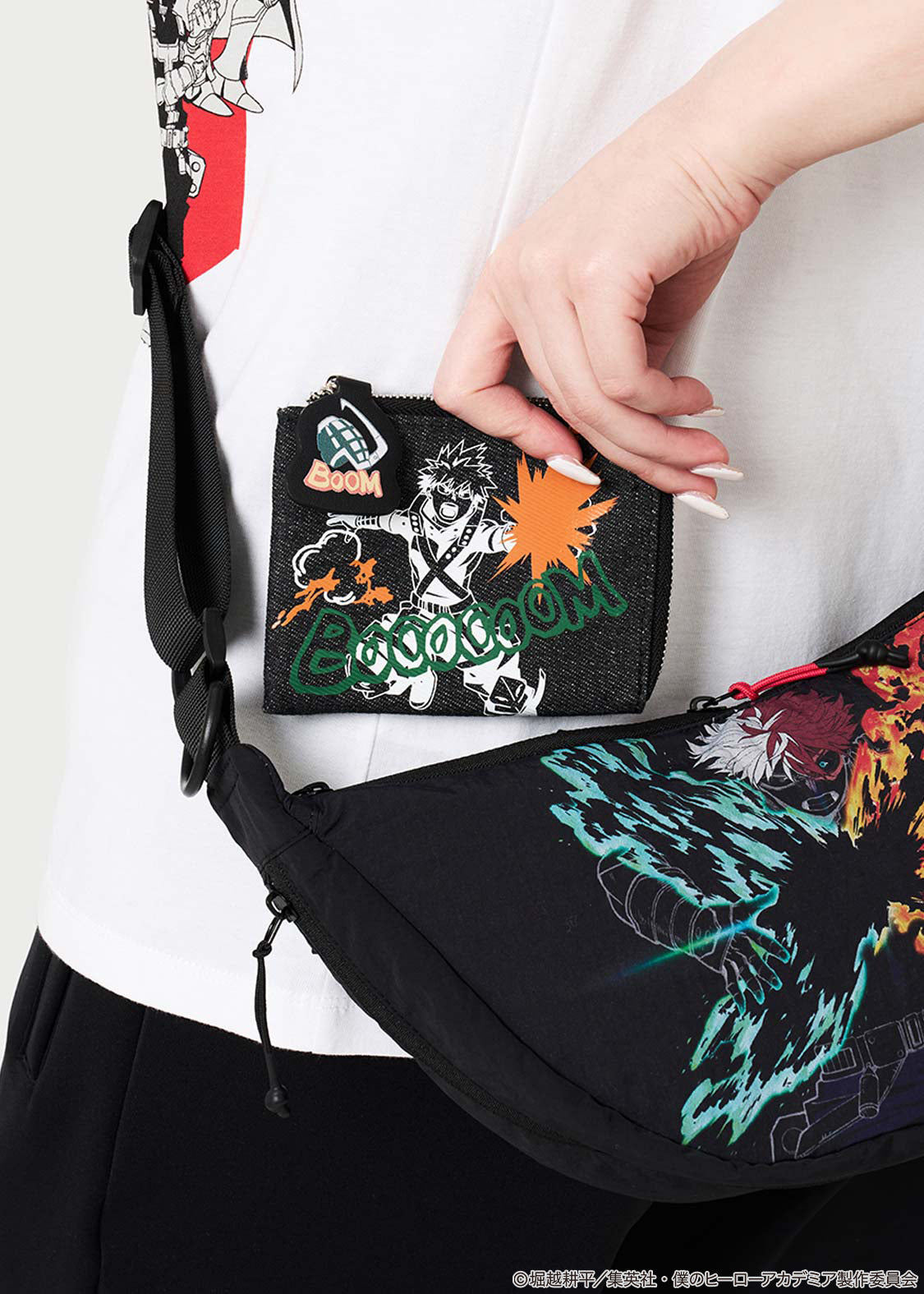 My Hero Academia X Graniph Fashion Collection - Great Explosion Murder God Dynamight Zip Wallet
