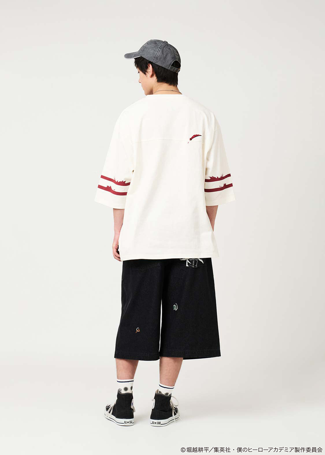 My Hero Academia X Graniph Fashion Collection - Hawks Football T-Shirt
