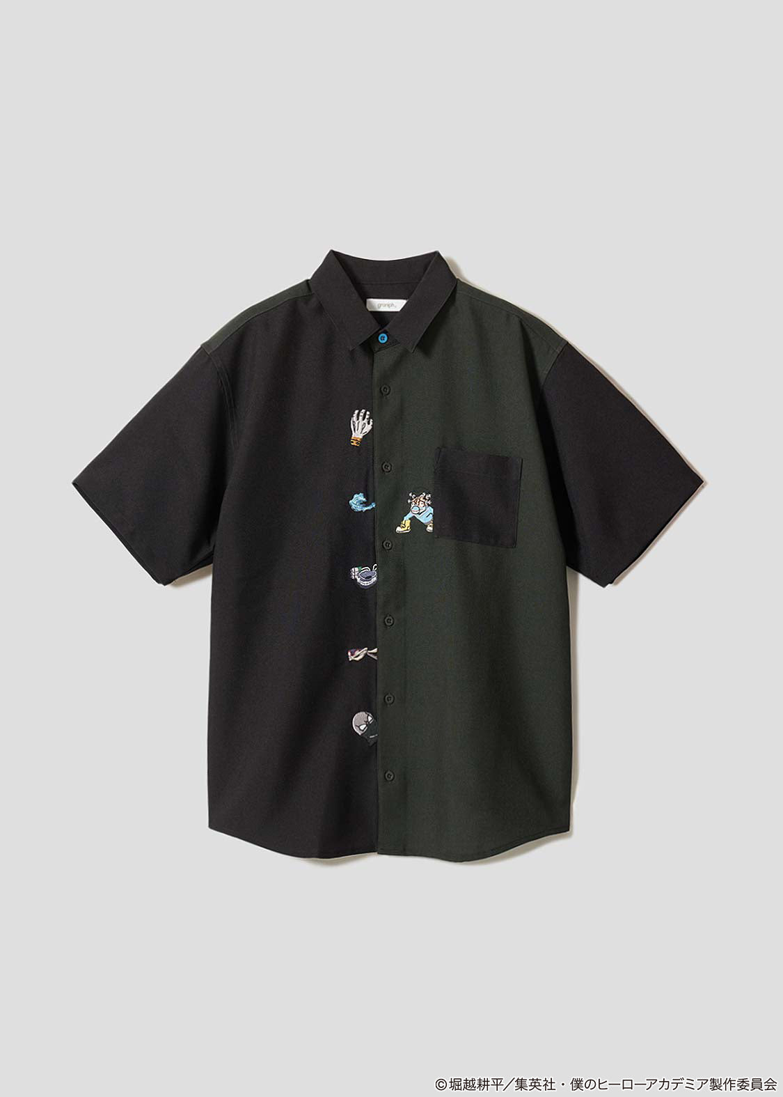 My Hero Academia X Graniph Fashion Collection - League of Villains Loose Fitting Short Sleeved Shirt