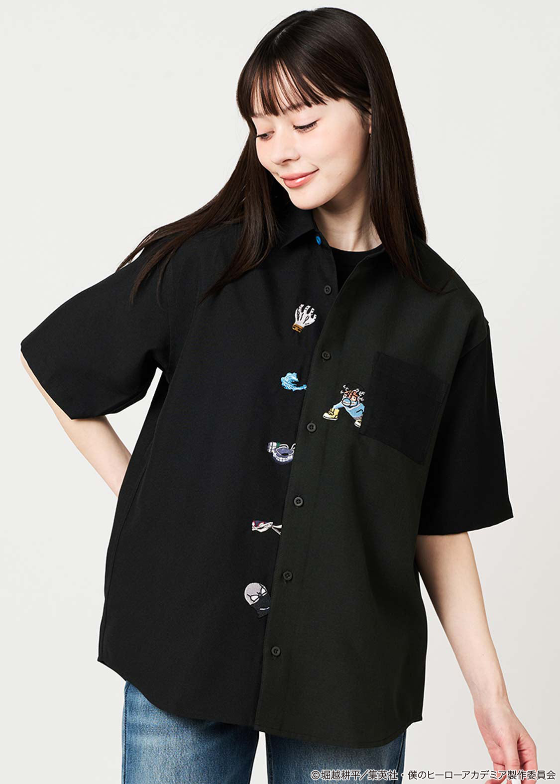 My Hero Academia X Graniph Fashion Collection - League of Villains Loose Fitting Short Sleeved Shirt