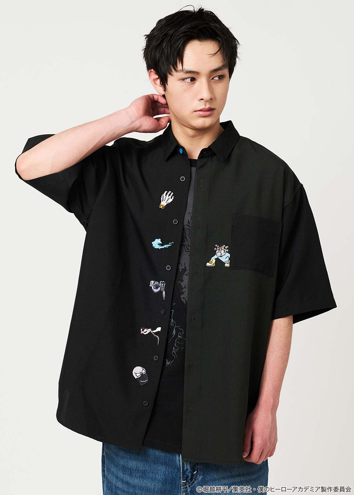 My Hero Academia X Graniph Fashion Collection - League of Villains Loose Fitting Short Sleeved Shirt
