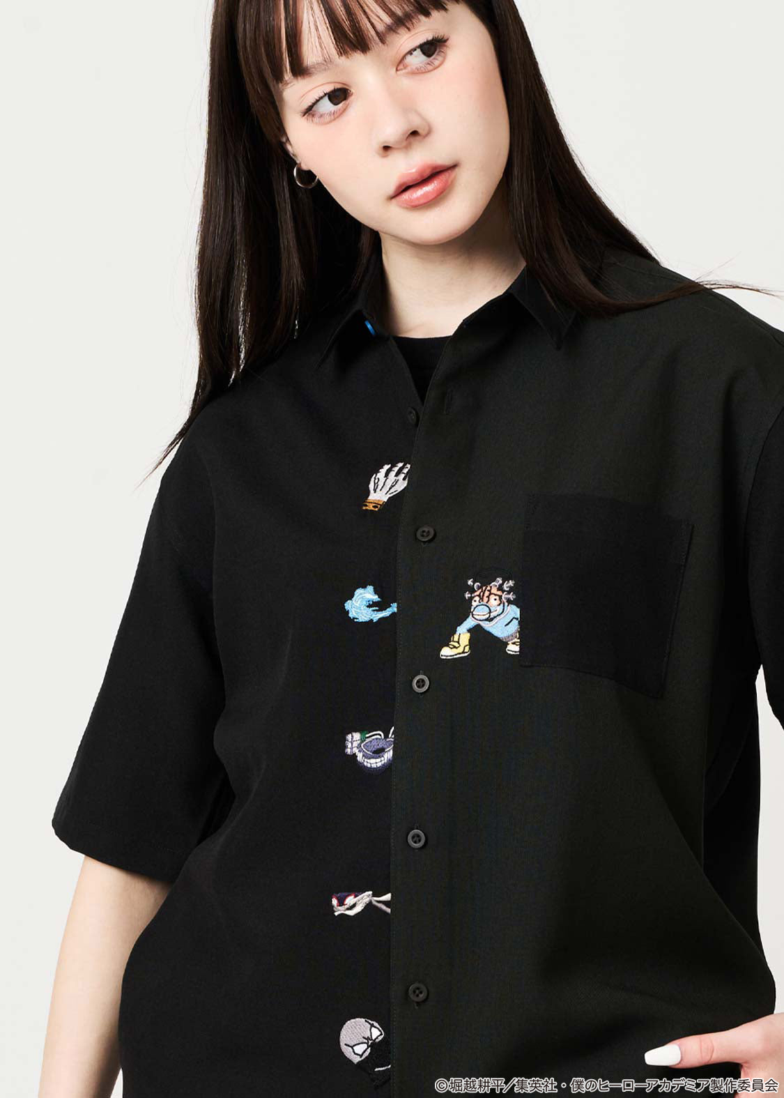 My Hero Academia X Graniph Fashion Collection - League of Villains Loose Fitting Short Sleeved Shirt