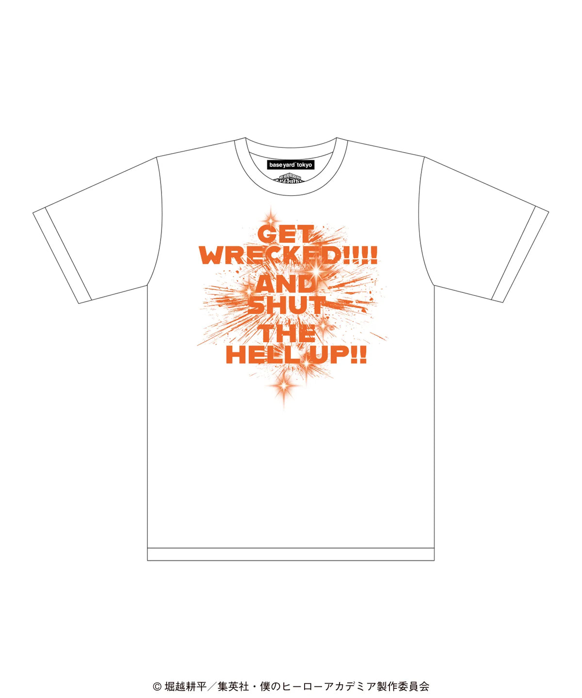 My Hero Academia x Baseyard Tokyo - Original Message T-Shirt Katsuki Bakugo