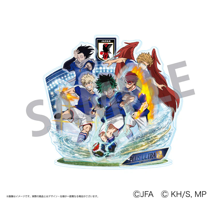 My Hero Academia x Japan National Footbal Team - Acrylic Diorama