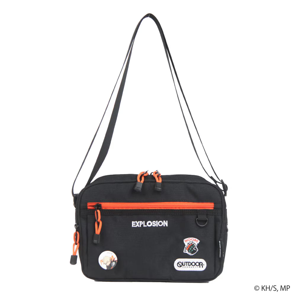 My Hero Academia x OUTDOOR Products - Katsuki Bakugo Shoulder Bag with Badge