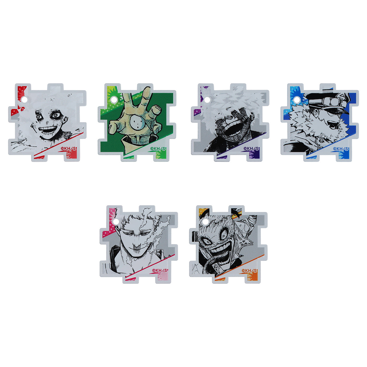 My Hero Academia Original Art Exhibition - Acrylic puzzle collection complete set of 27 types