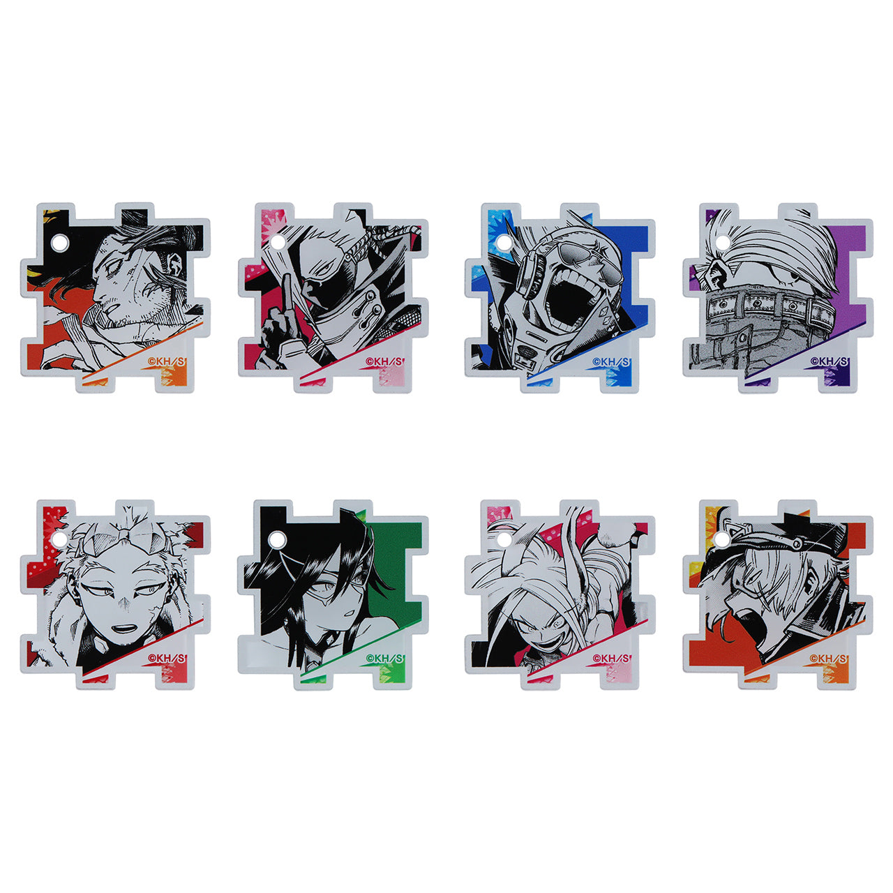 My Hero Academia Original Art Exhibition - Acrylic puzzle collection complete set of 27 types