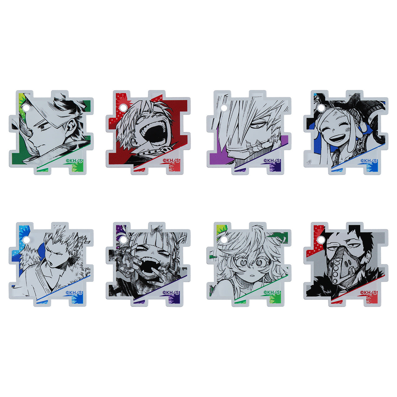 My Hero Academia Original Art Exhibition - Acrylic puzzle collection complete set of 27 types