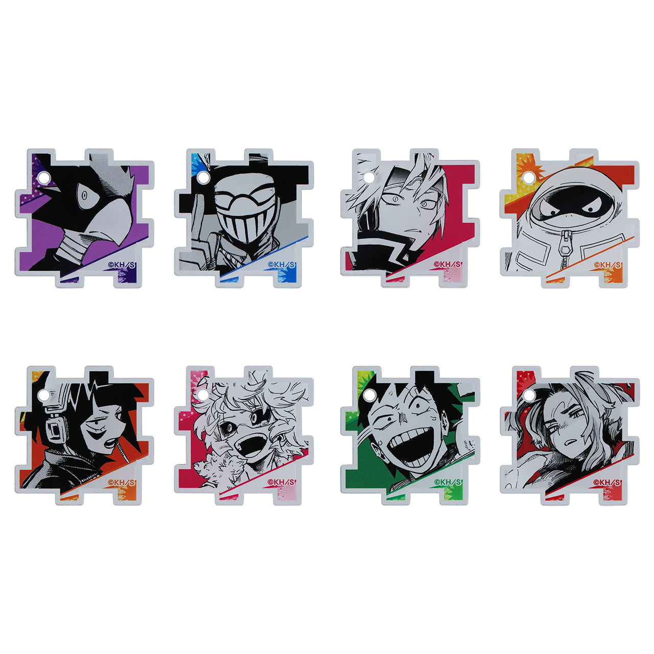 My Hero Academia Original Art Exhibition - Acrylic puzzle collection complete set of 27 types