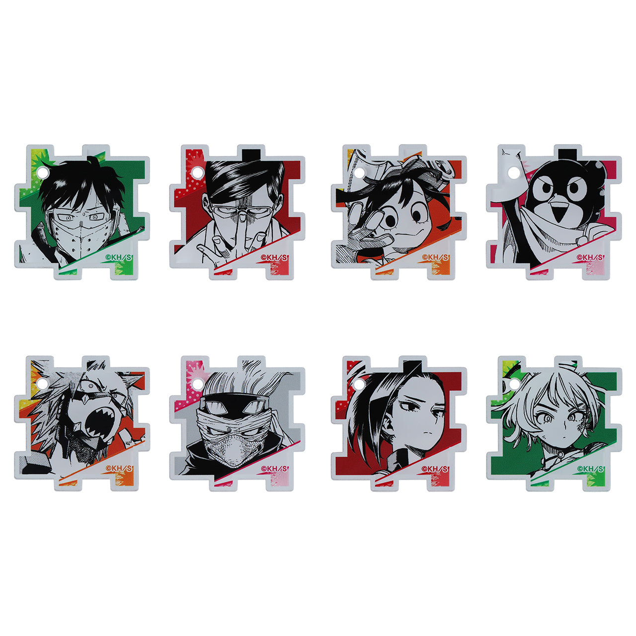 My Hero Academia Original Art Exhibition - Acrylic puzzle collection complete set of 27 types