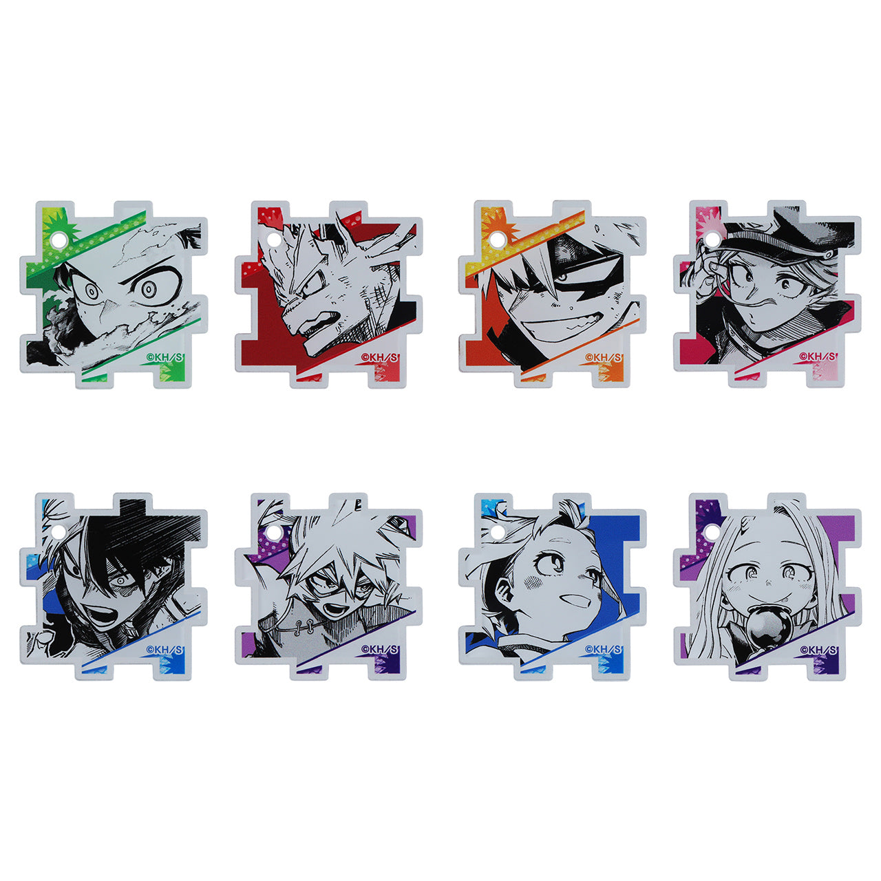 My Hero Academia Original Art Exhibition - Acrylic puzzle collection complete set of 27 types