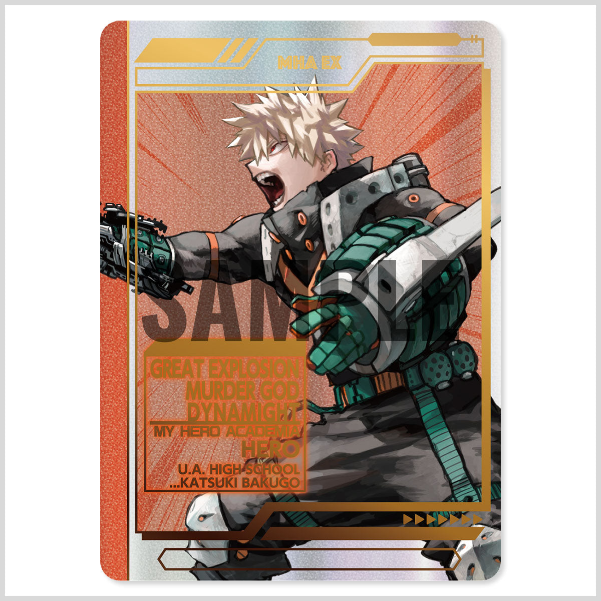 My Hero Academia Original Art Exhibition - Collection Card Set Exhibition Exclusive Complete Set of 6 Types