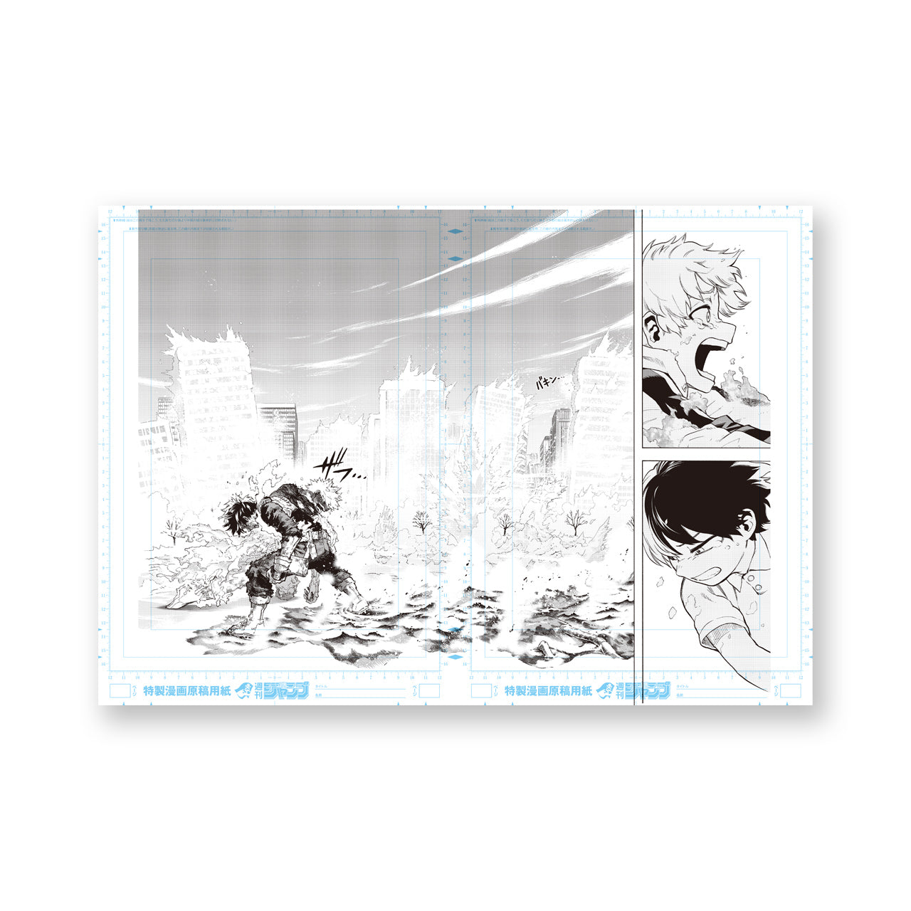 My Hero Academia Original Art Exhibition - Digital manuscript print Todoroki Shoto