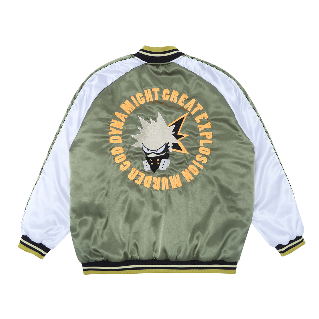 My Hero Academia Original Art Exhibition - Sukajan Satin Jacket Great Explosion Murder God Dynamight