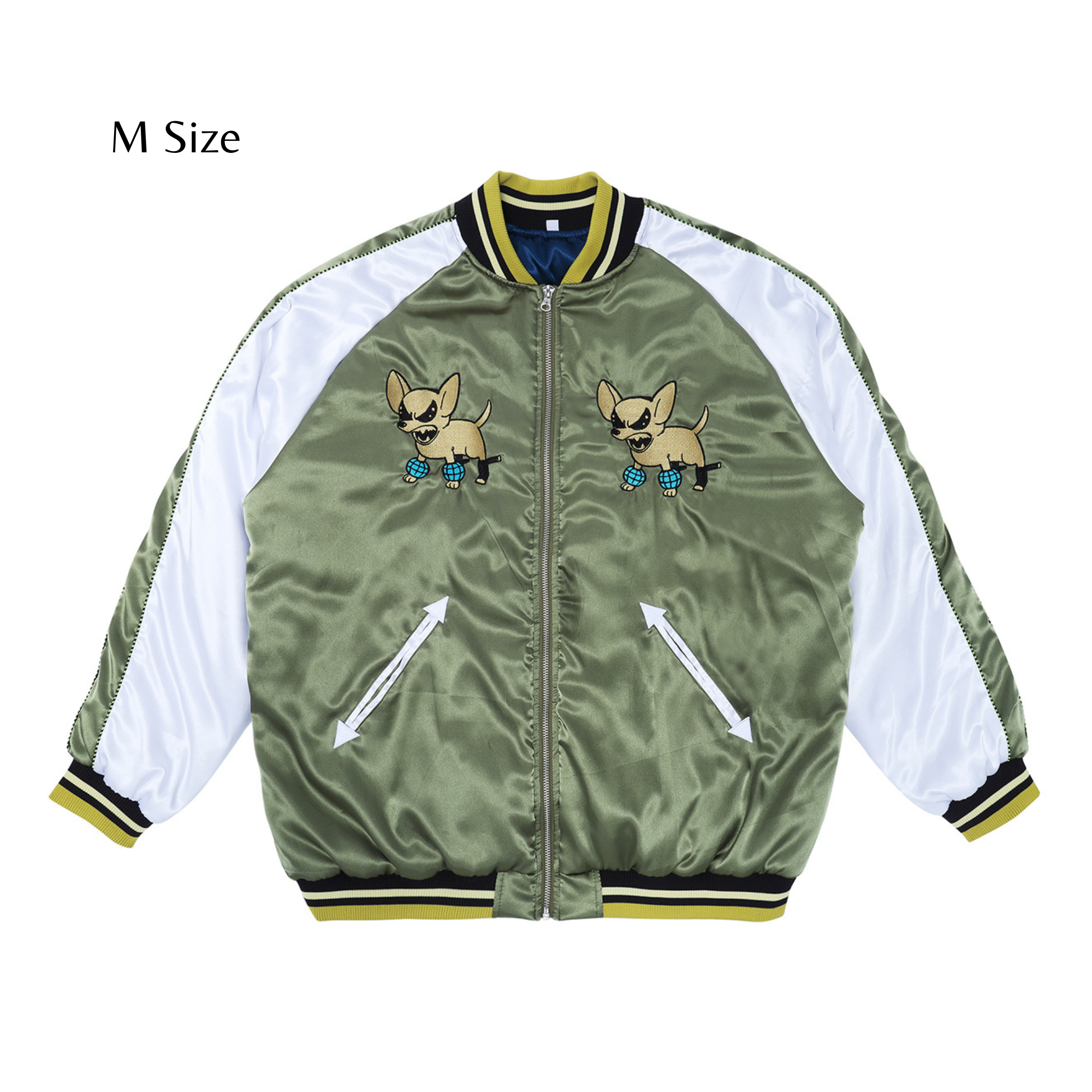 My Hero Academia Original Art Exhibition - Sukajan Satin Jacket Great Explosion Murder God Dynamight