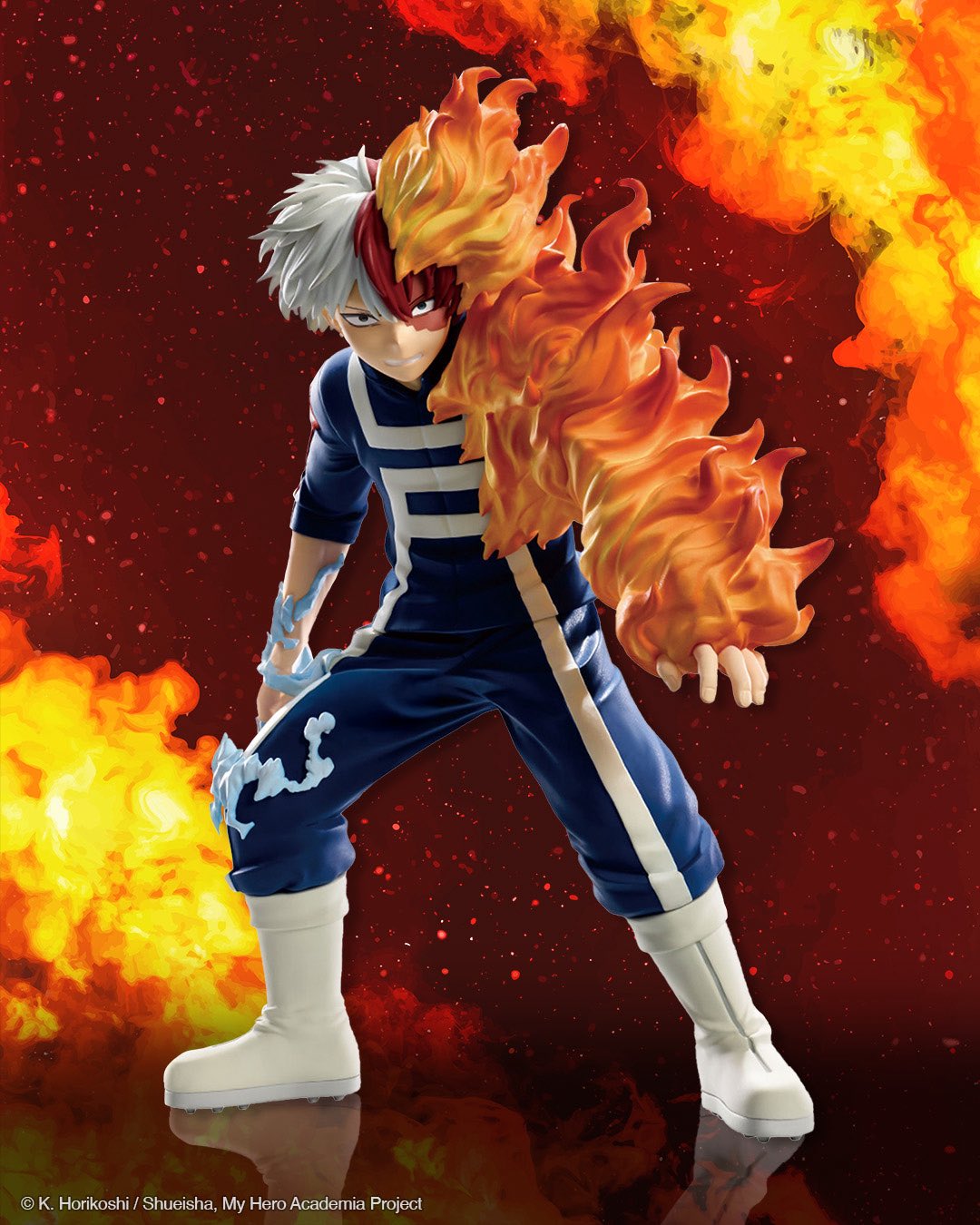 My Hero Academia The Amazing Heroes Figure - Shoto Todoroki Sports