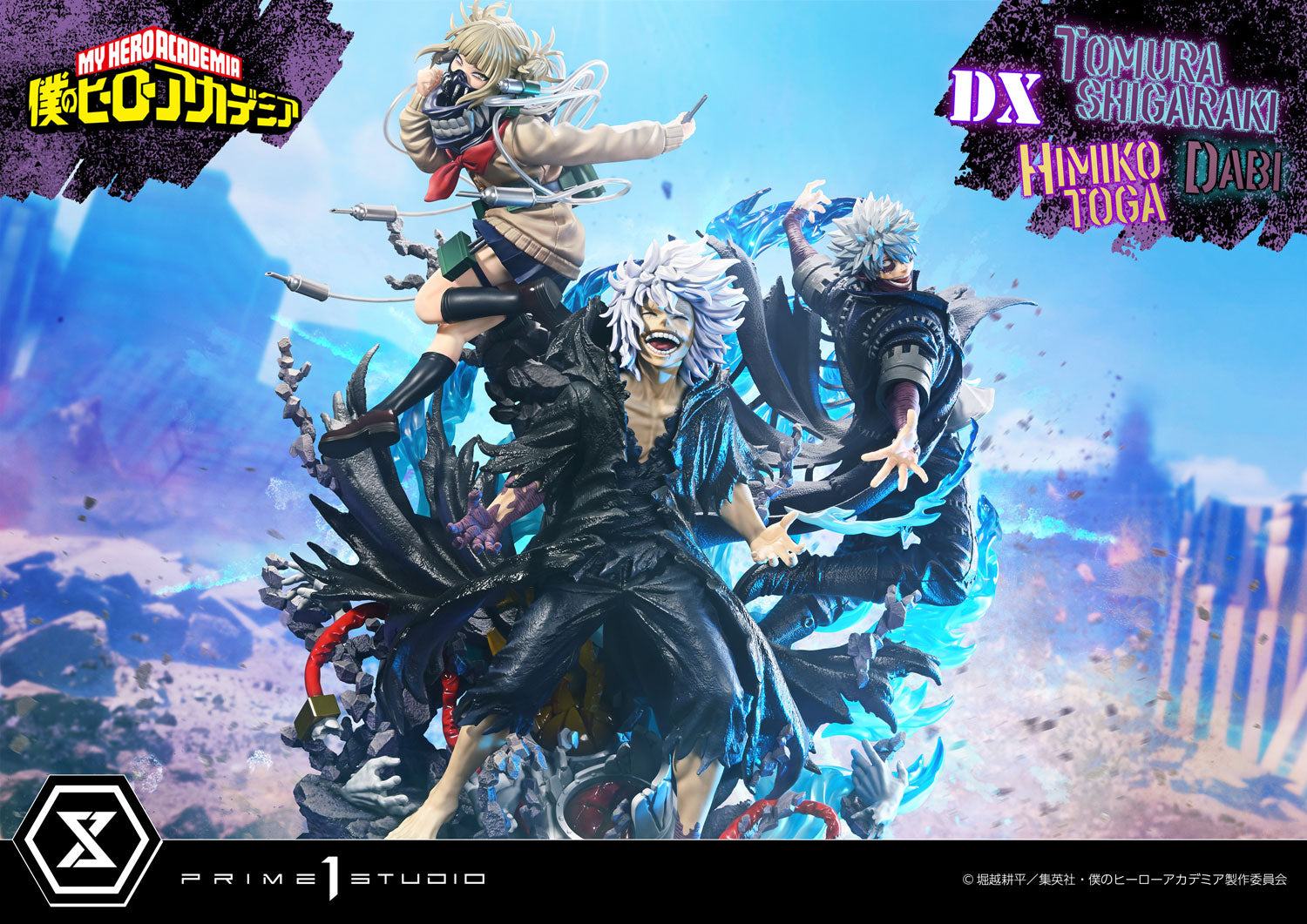 My Hero Academia Ultimate Premium Masterline Prime 1 Studio - Tomura Shigaraki - Dabi - Himiko Toga - DX Version